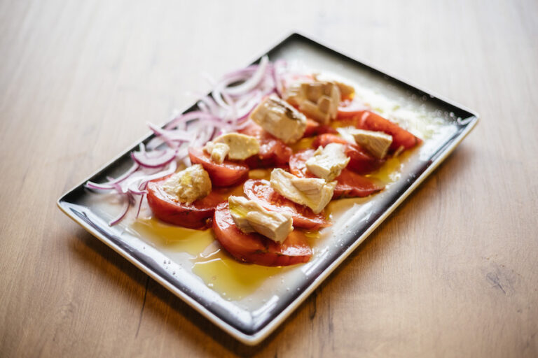 Ensalada Tomate Restaurante comida saludable bilbao berango